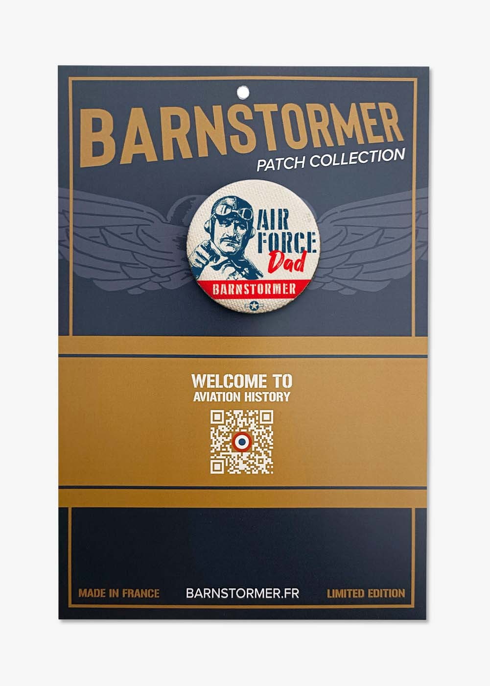 "Father's day" badge | Barnstormer