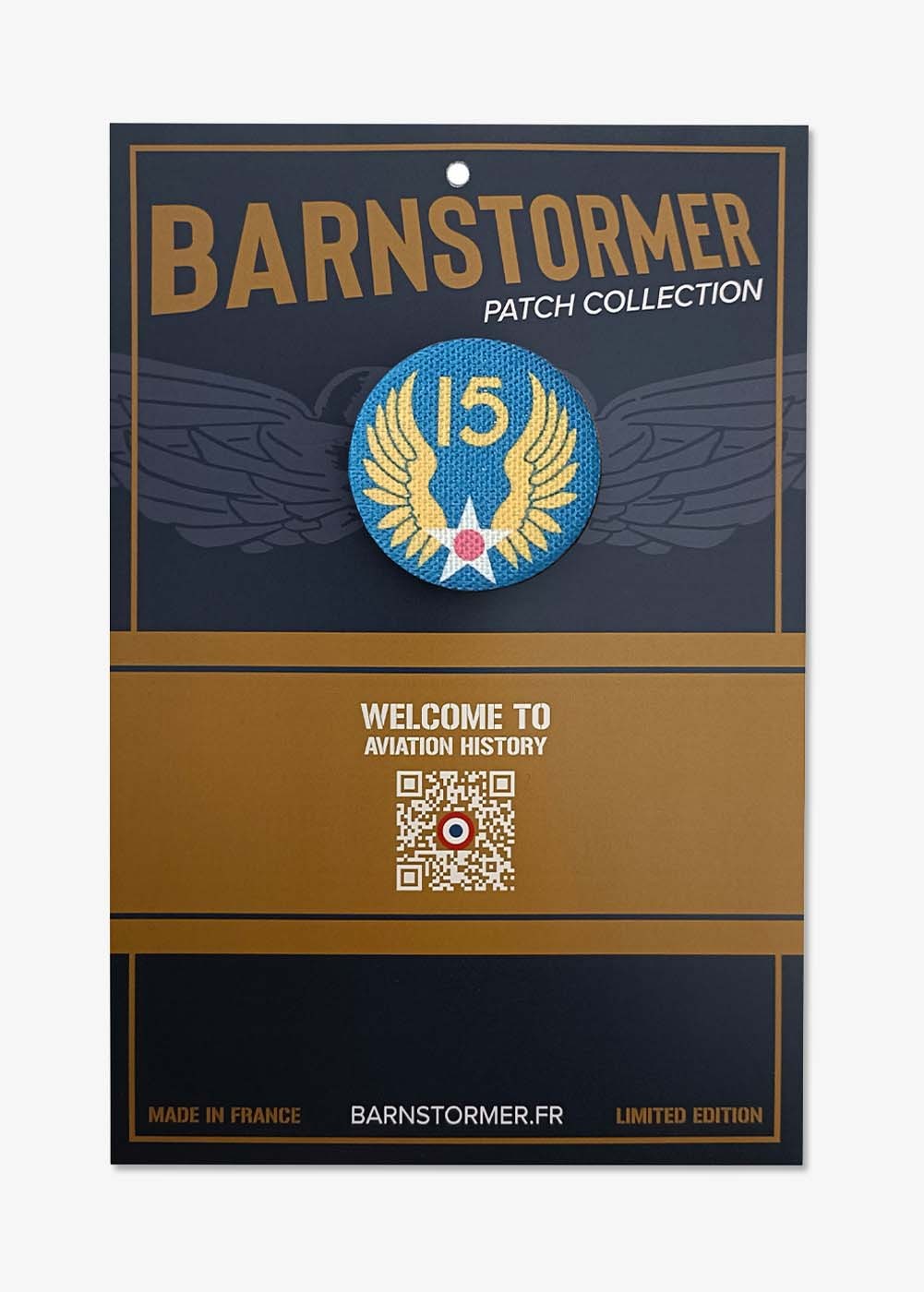 "15 air force" badge | Barnstormer