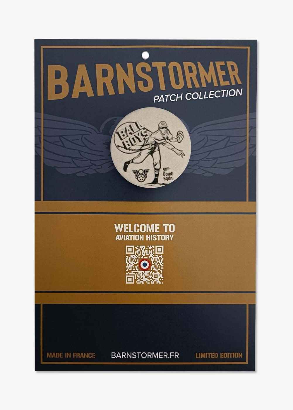 "Ball boys" badge | Barnstormer