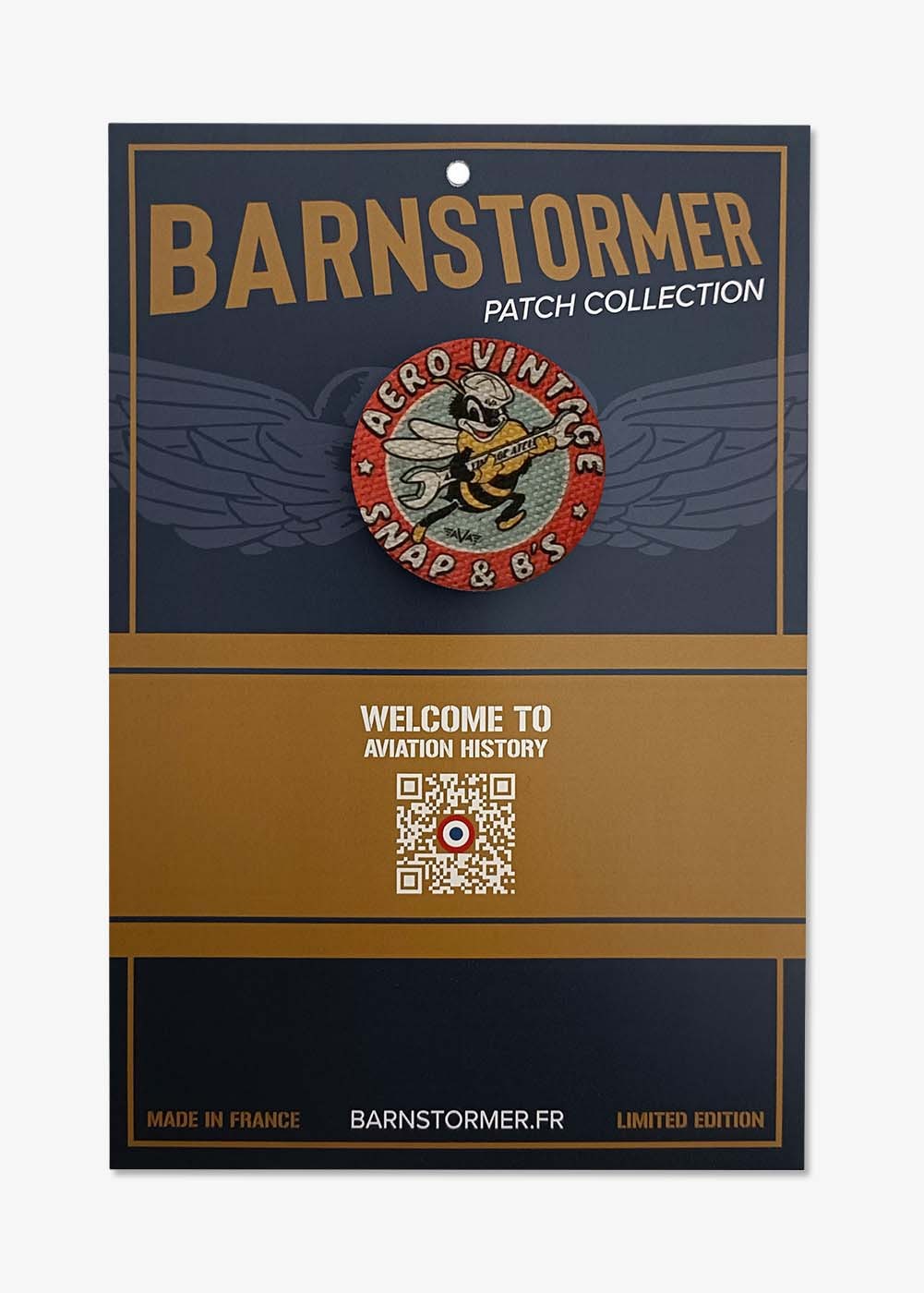 "Aero vintage" badge | Barnstormer