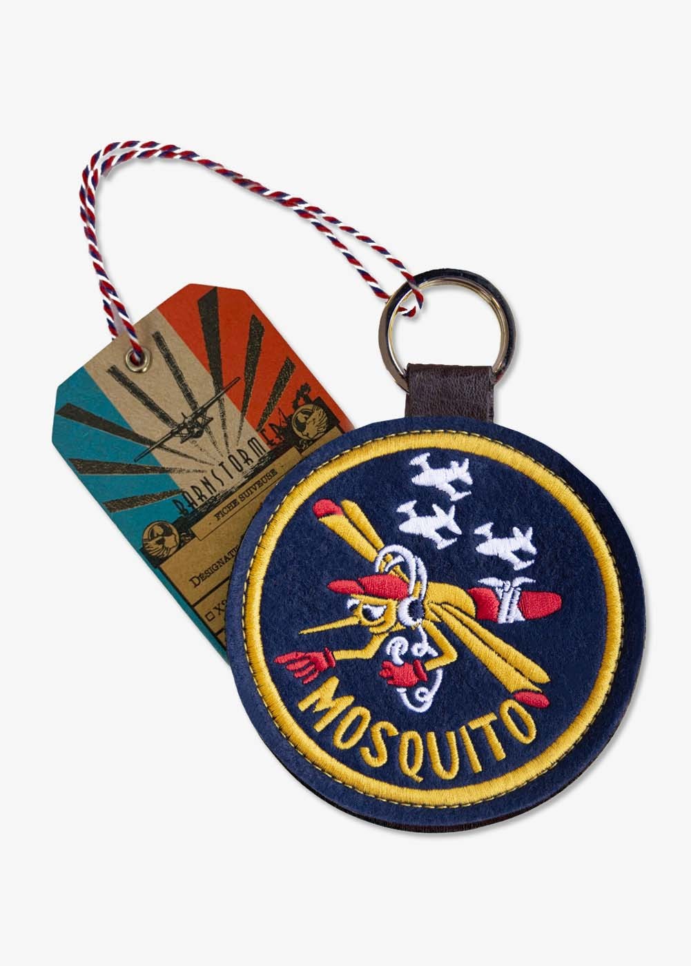 "Mosquito Observer" key ring | Barnstormer