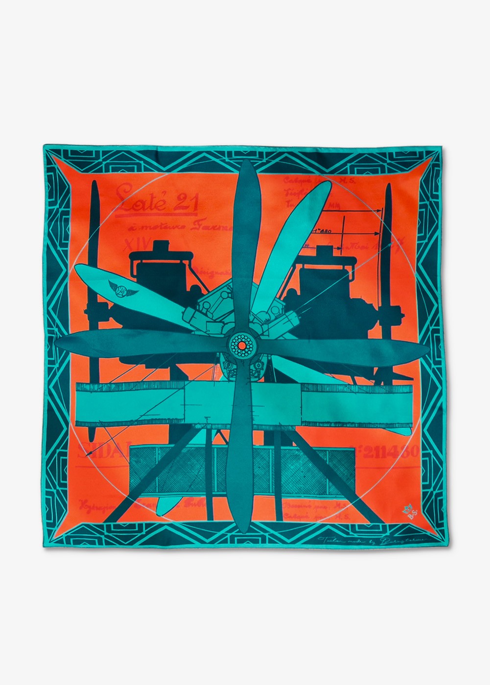 Foulard "Laté 21 Hydravion - Latécoère" | Barnstormer