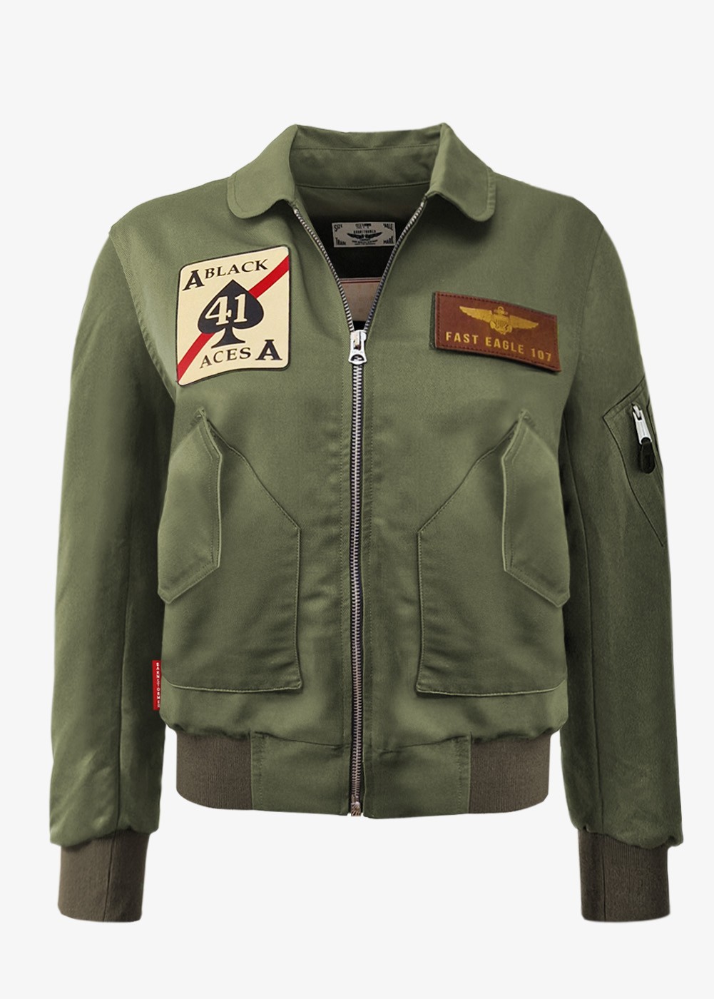 "VF41" women's bomber | Barnstormer