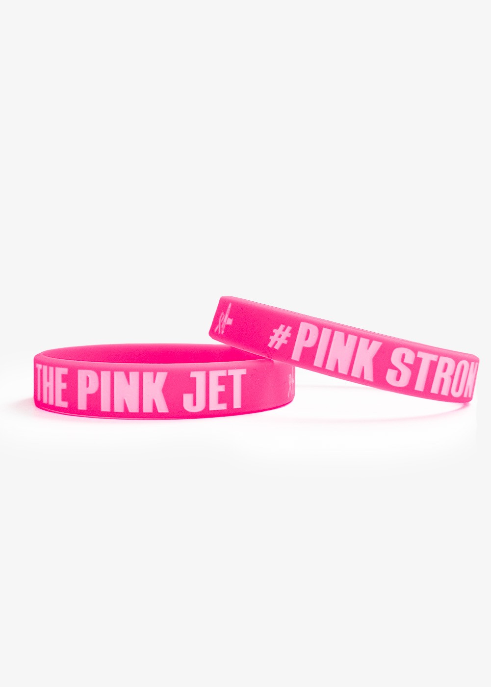 "The Pink Jet" silicone wristbands | Barnstormer