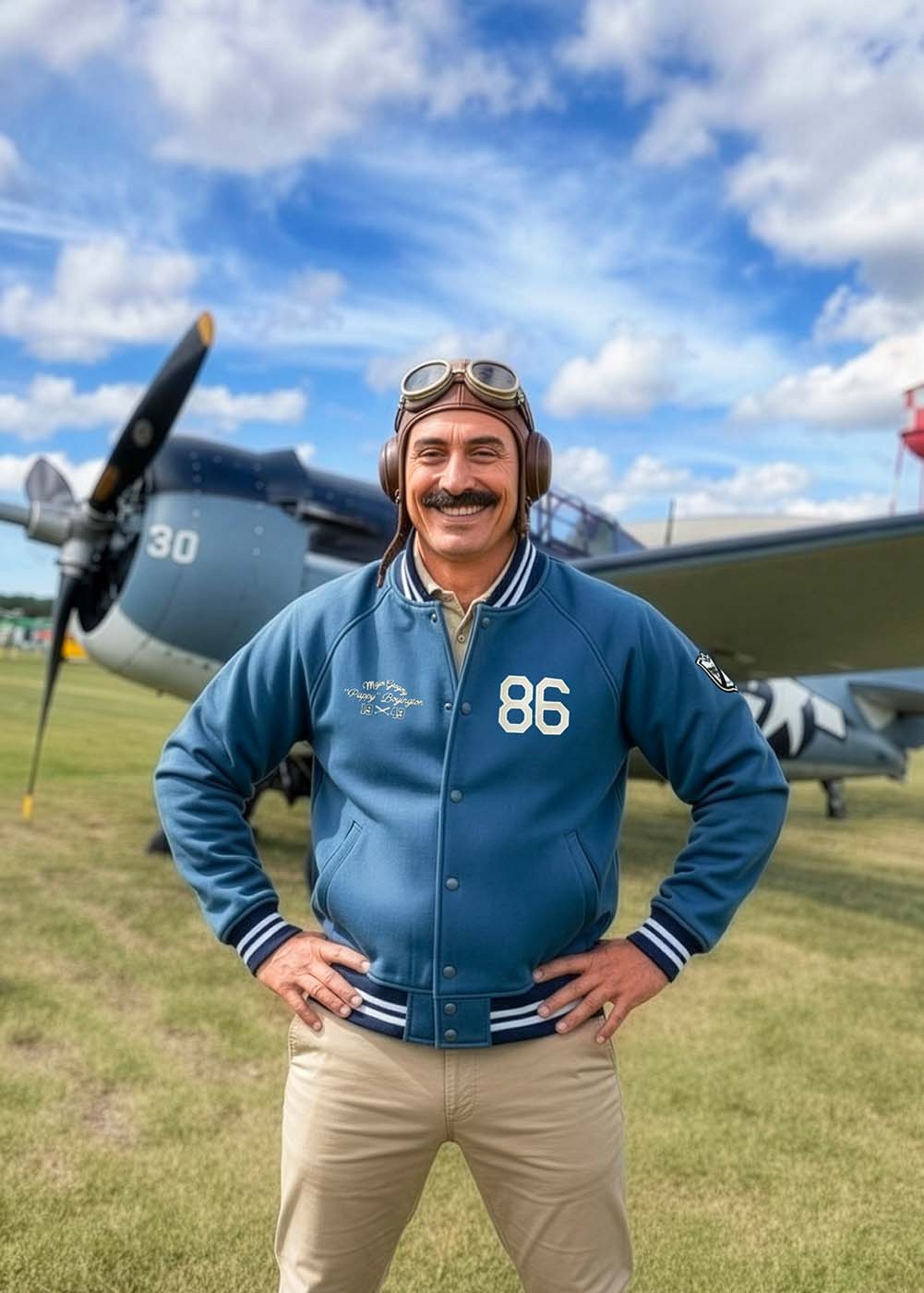 "Pappy Boyington - Lucybelle" teddy - Pacific War | Barnstormer