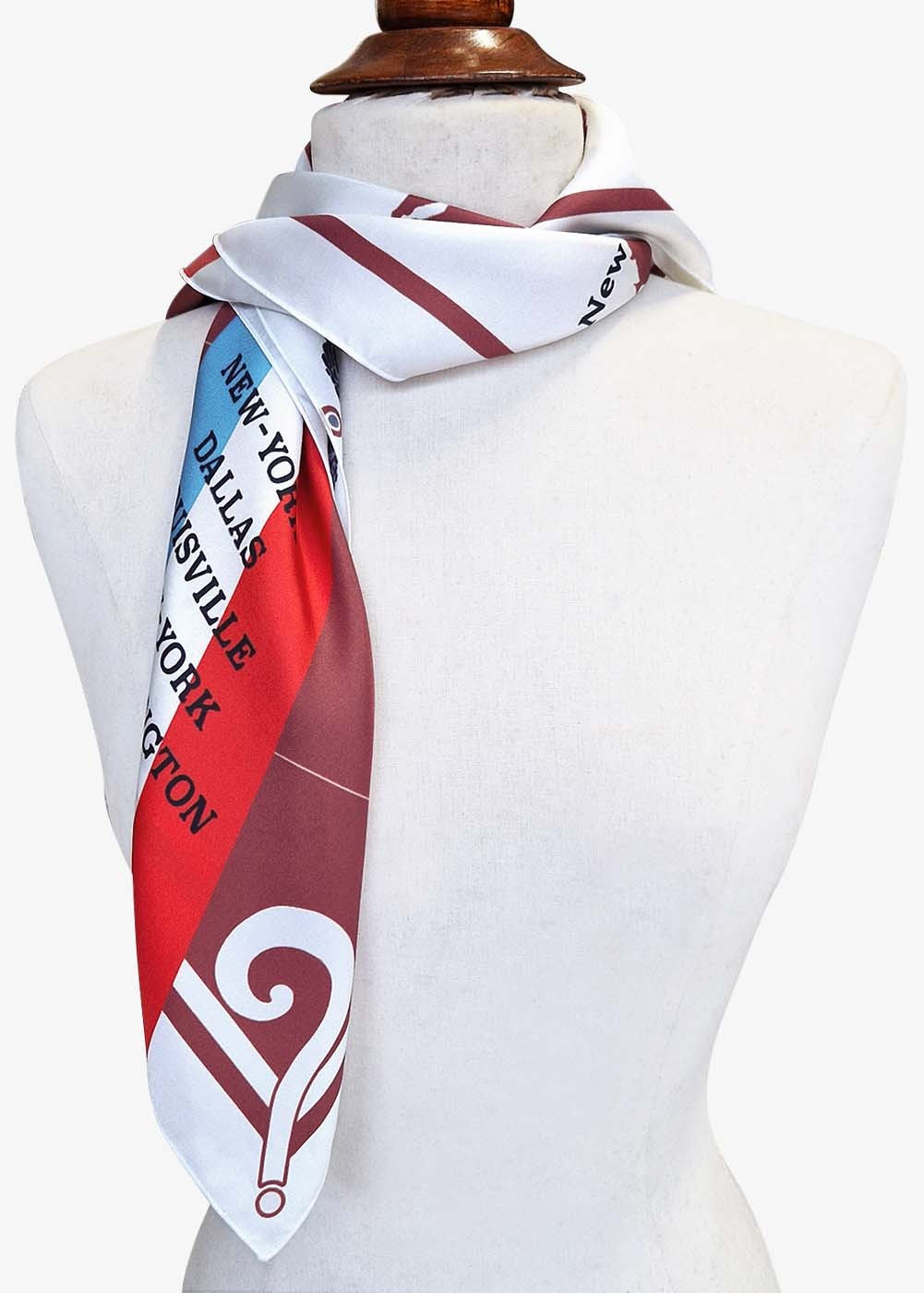 "Breguet XIX TF Super Bidon - Point d’Interrogation" scarf | Barnstormer