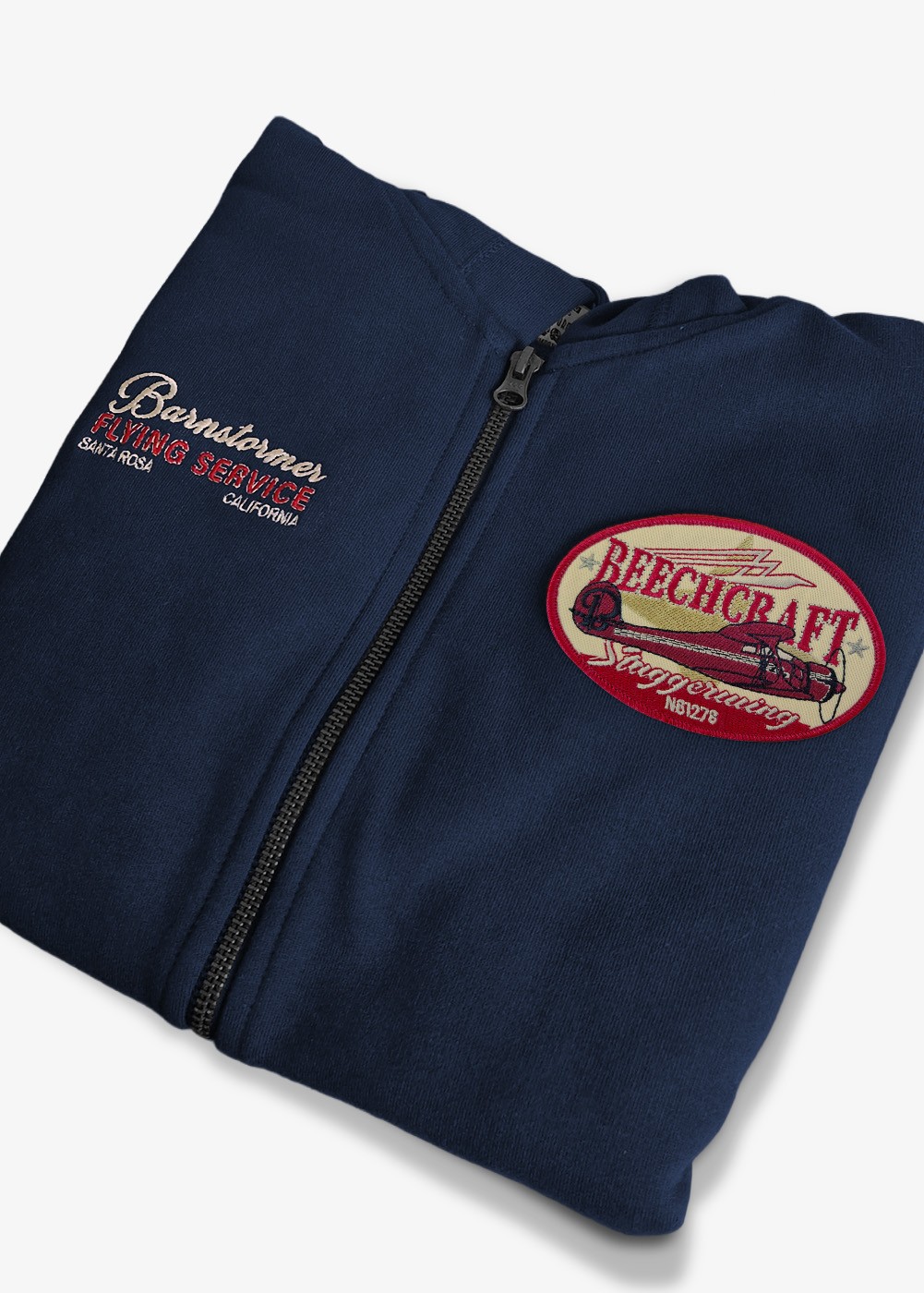 "Beech N61278" women's hoodie | Barnstormer