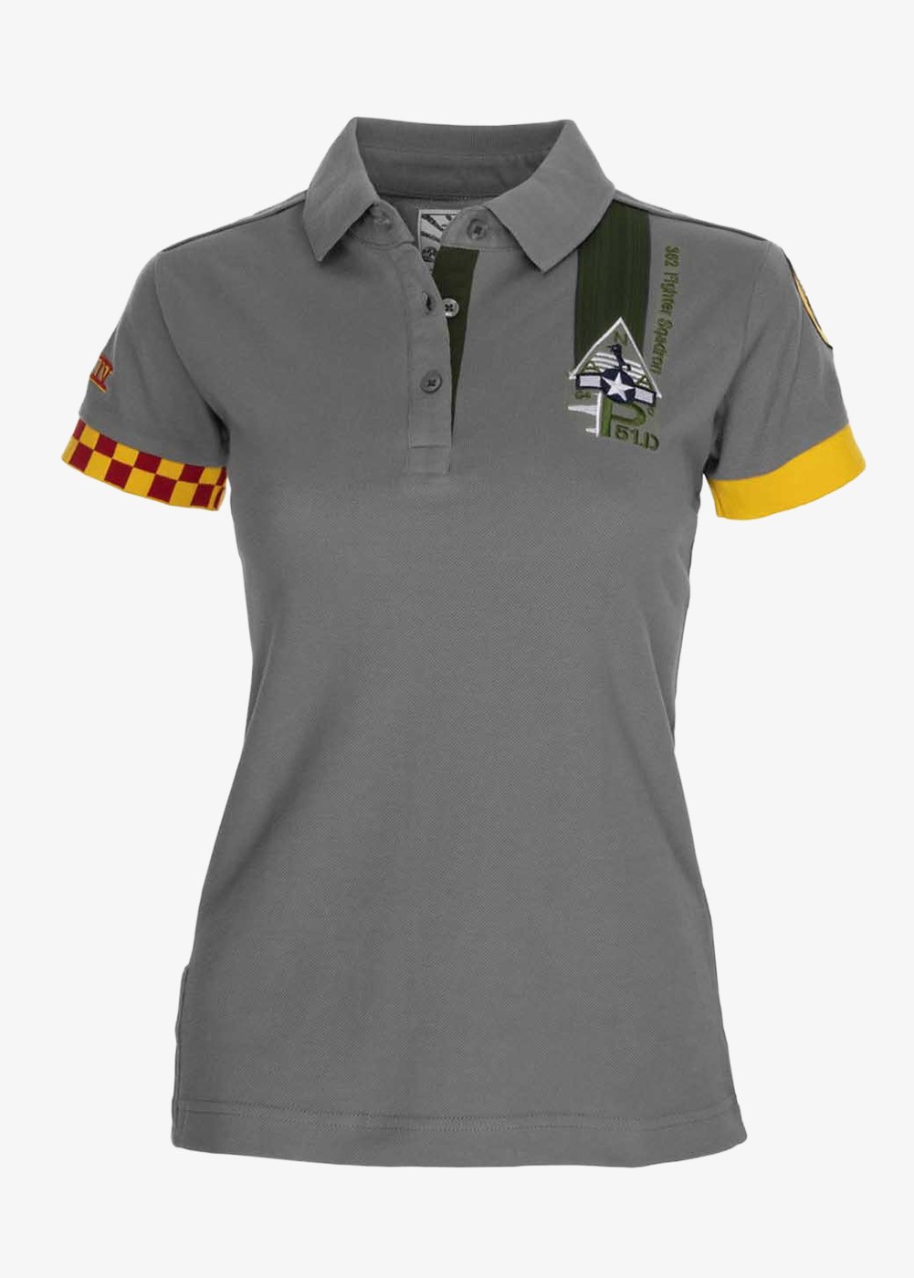Polo femme Mustang P51 "Nooky Booky IV" | Barnstormer