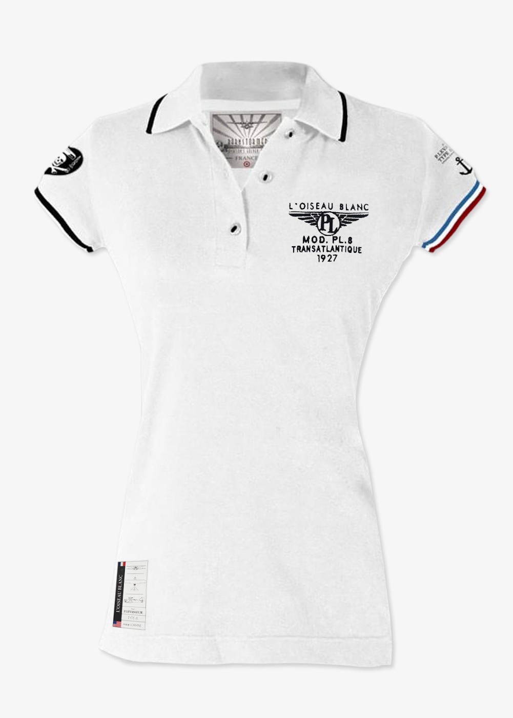 Polo femme "L'Oiseau Blanc" | Barnstormer