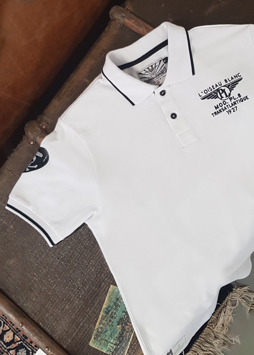 Polo femme "L'Oiseau Blanc" | Barnstormer