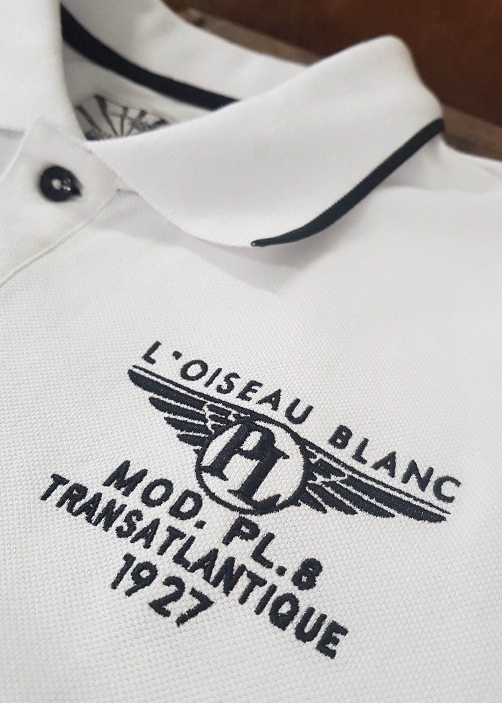Polo femme "L'Oiseau Blanc" | Barnstormer
