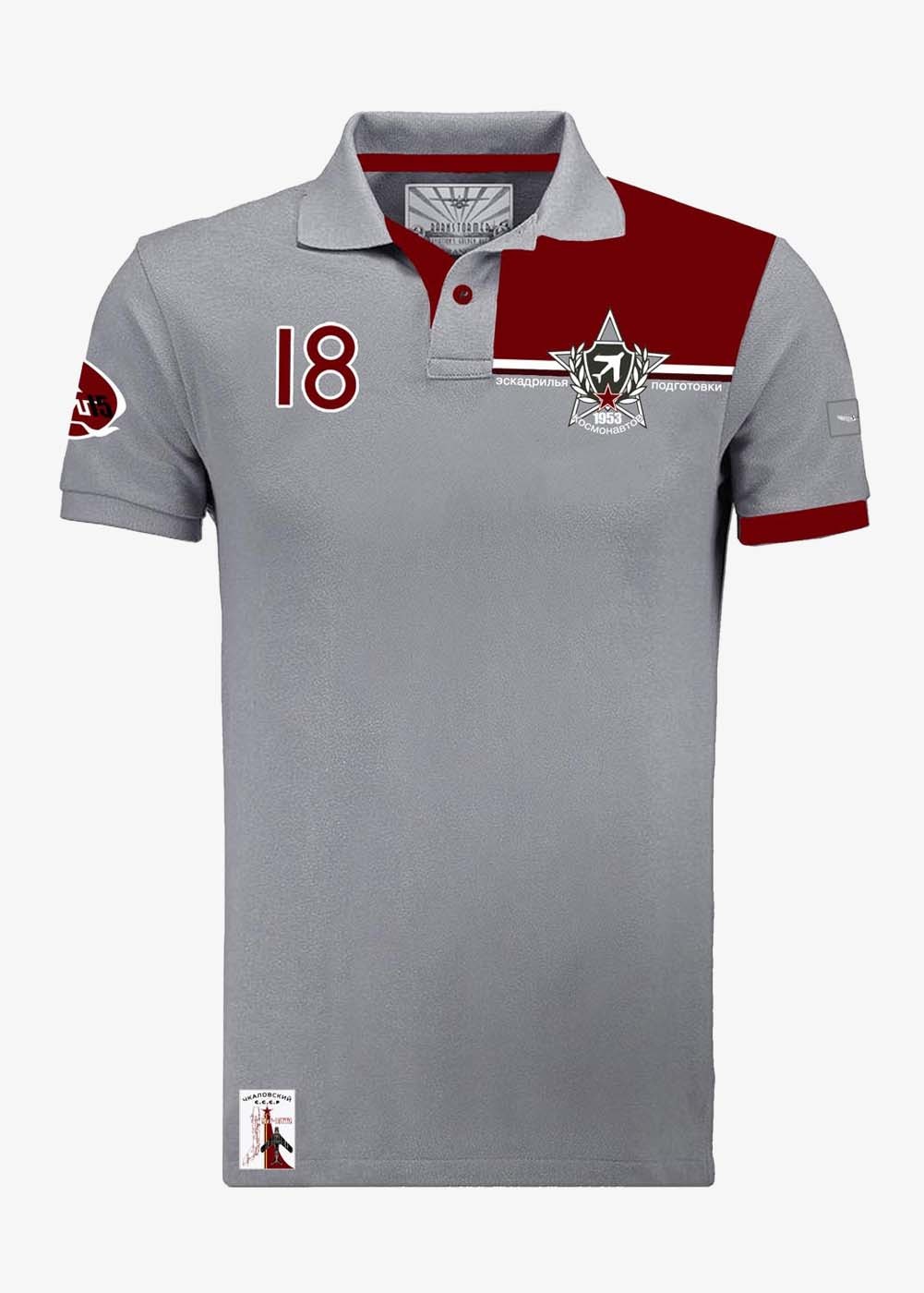 Polo homme MIG 15UTI - "Red 18" | Barnstormer