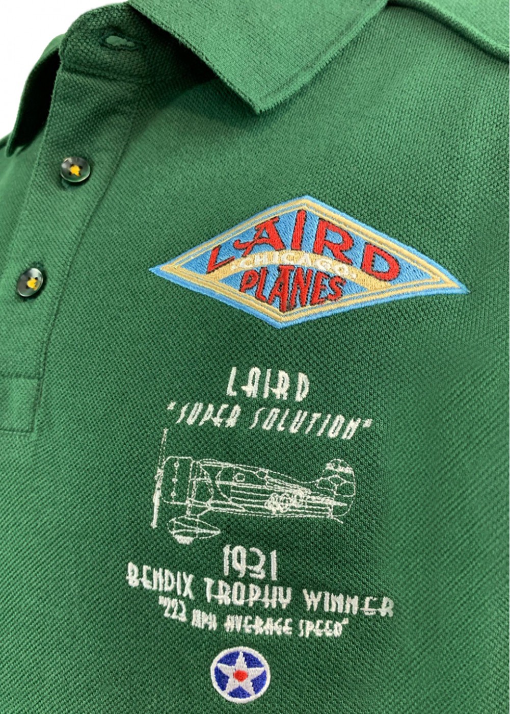 "Laird Speedwing" women's polo | Barnstormer