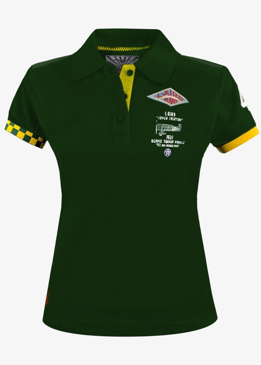 "Laird Speedwing" women's polo | Barnstormer