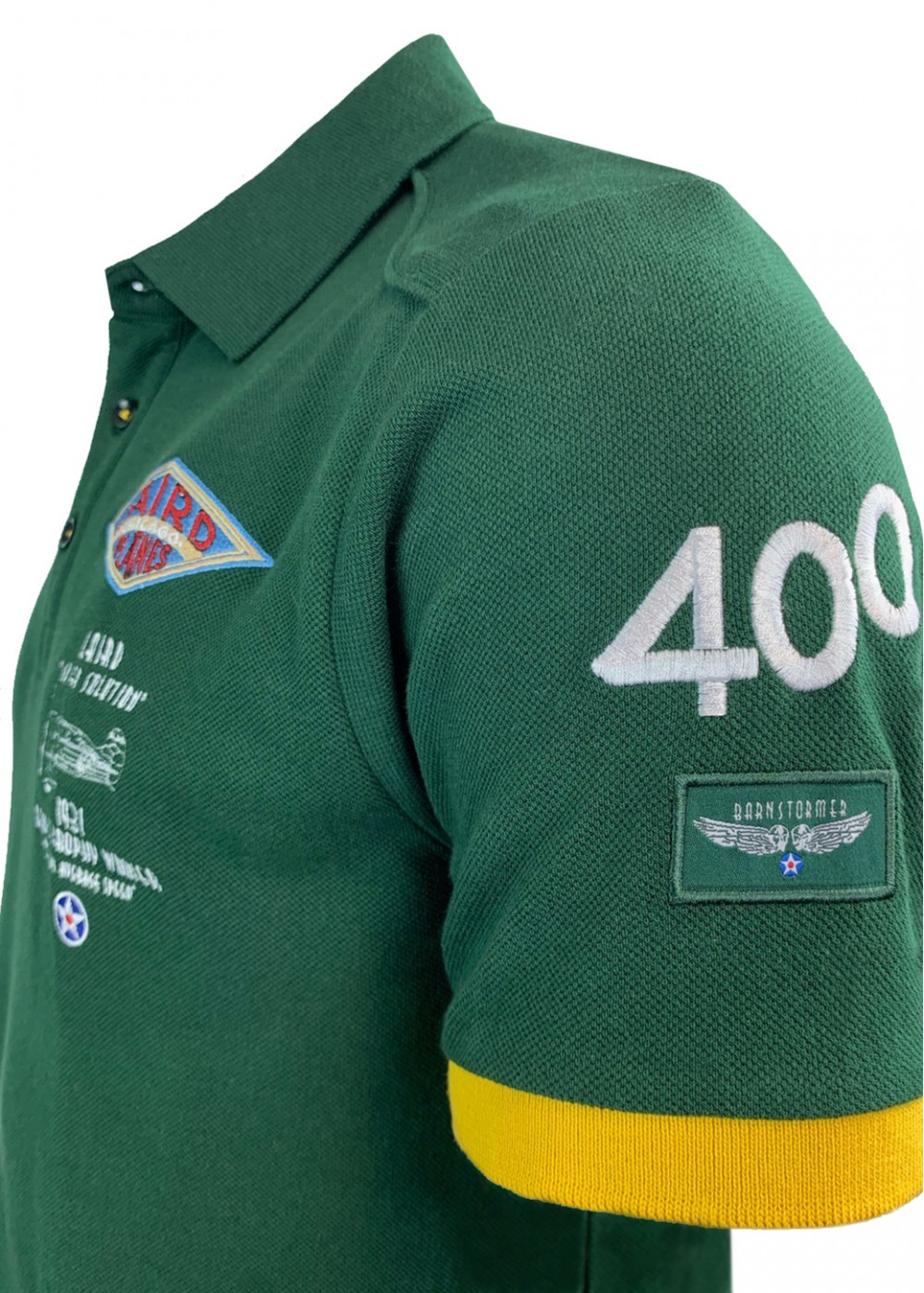 "Laird Speedwing" polo | Barnstormer