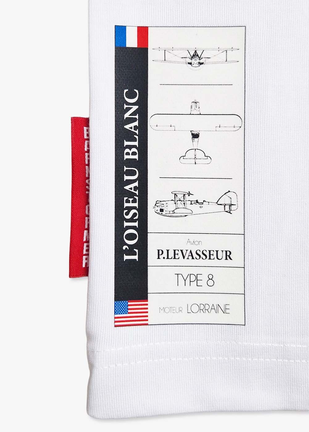 Polo manches longues "L'oiseau blanc" | Barnstormer