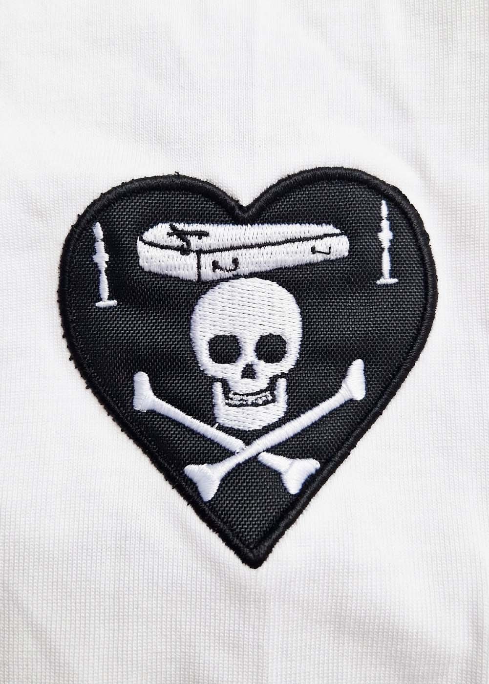 "L'oiseau blanc" long sleeves polo | Barnstormer