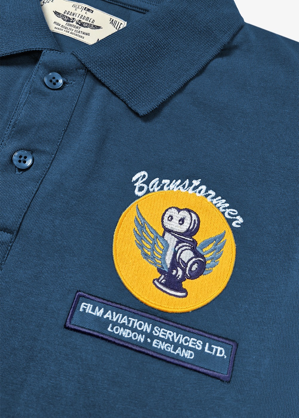 Polo manches longues "B17 The Moviemaker" | Barnstormer