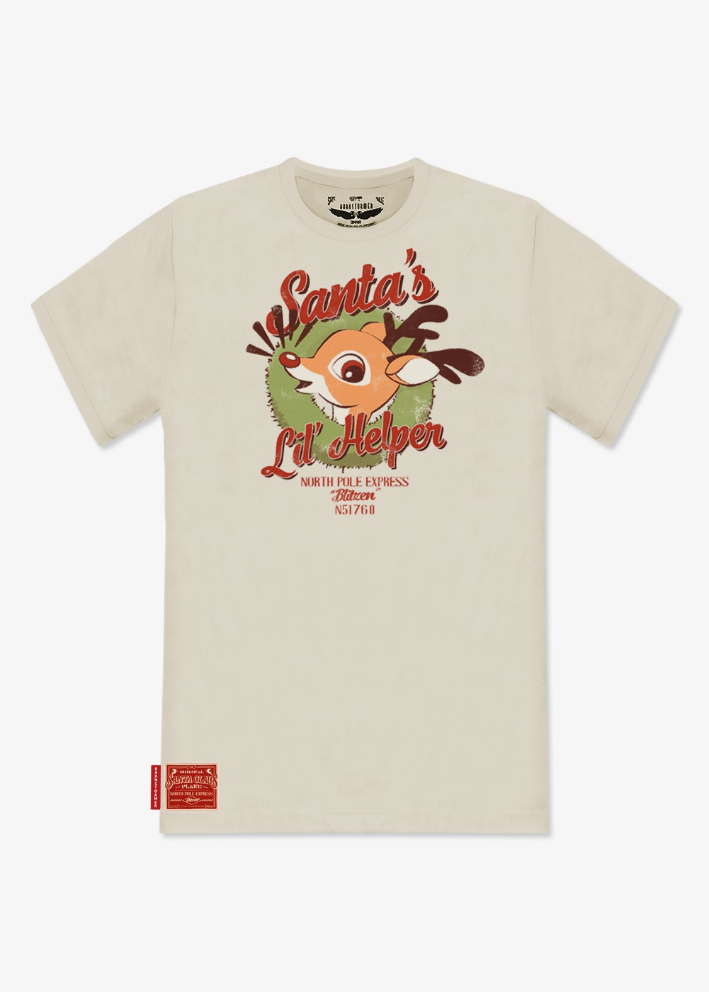 T-shirt "Santa's Lil'Helper" | Barnstormer
