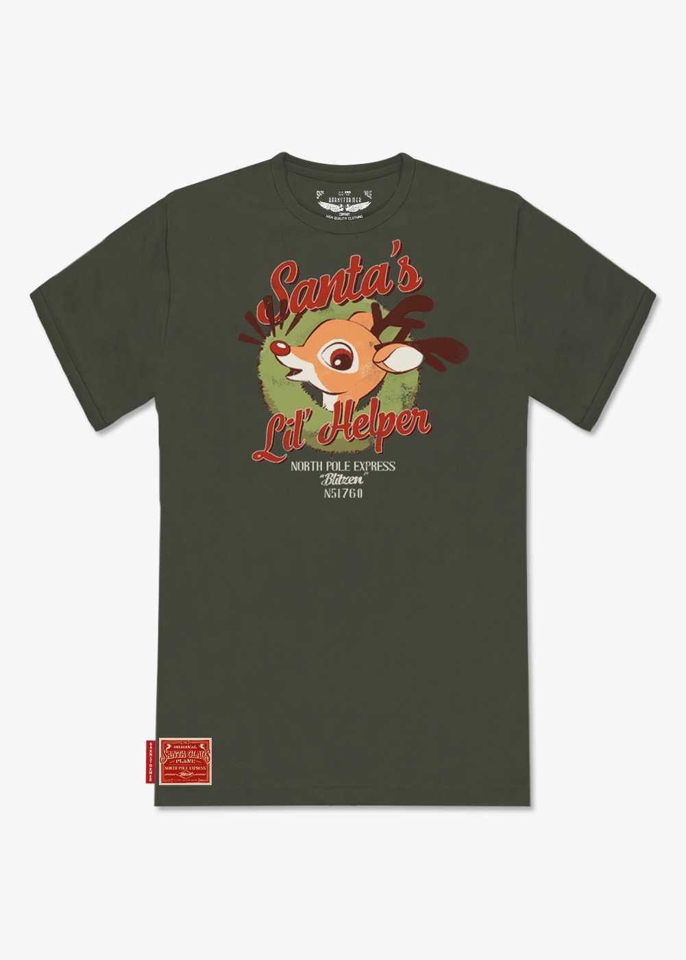 T-shirt "Santa's Lil'Helper" | Barnstormer
