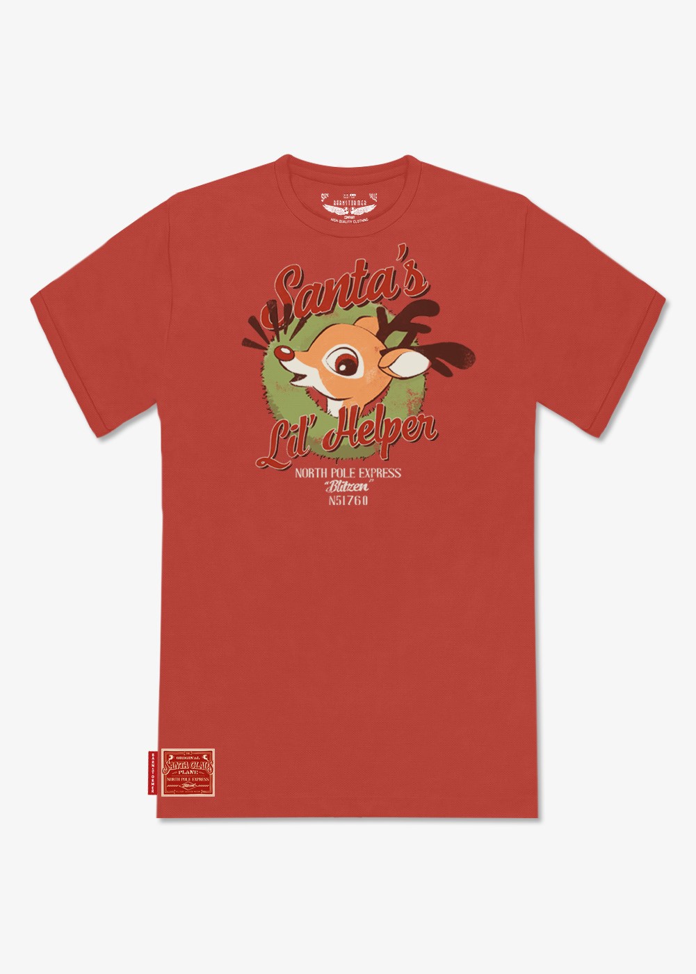 T-shirt "Santa's Lil'Helper" | Barnstormer