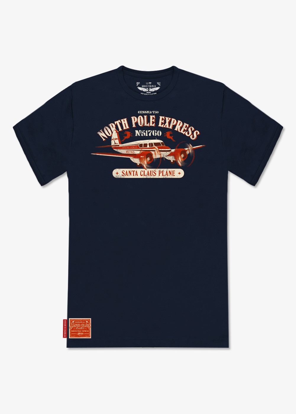 "North Pole Express" T-shirt | Barnstormer