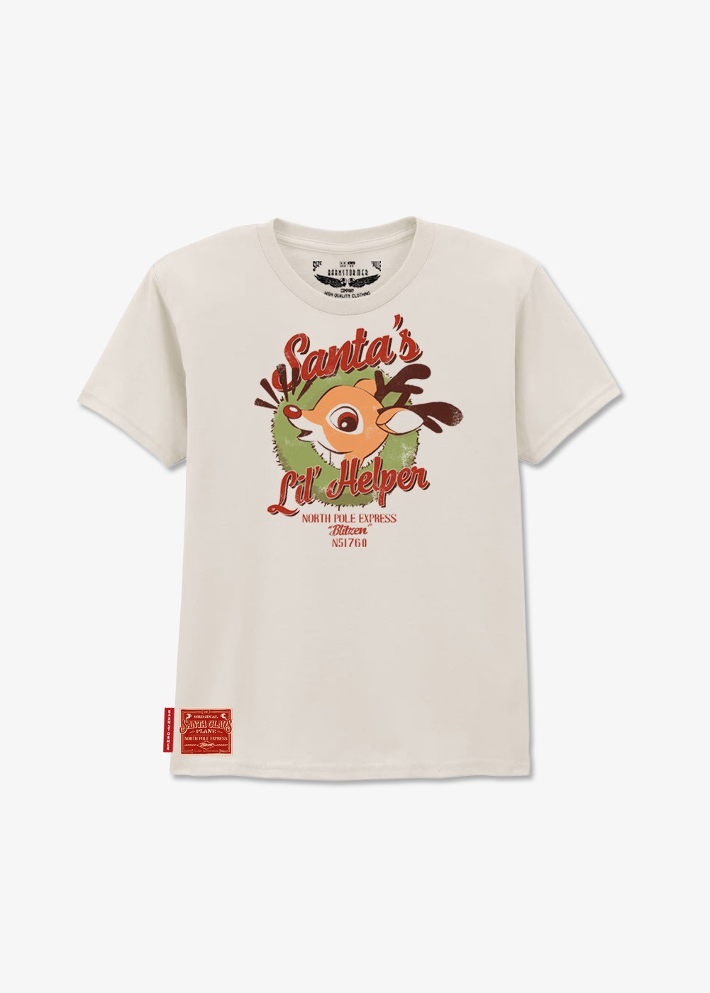 T-shirt enfant "Santa's Lil'Helper" | Barnstormer