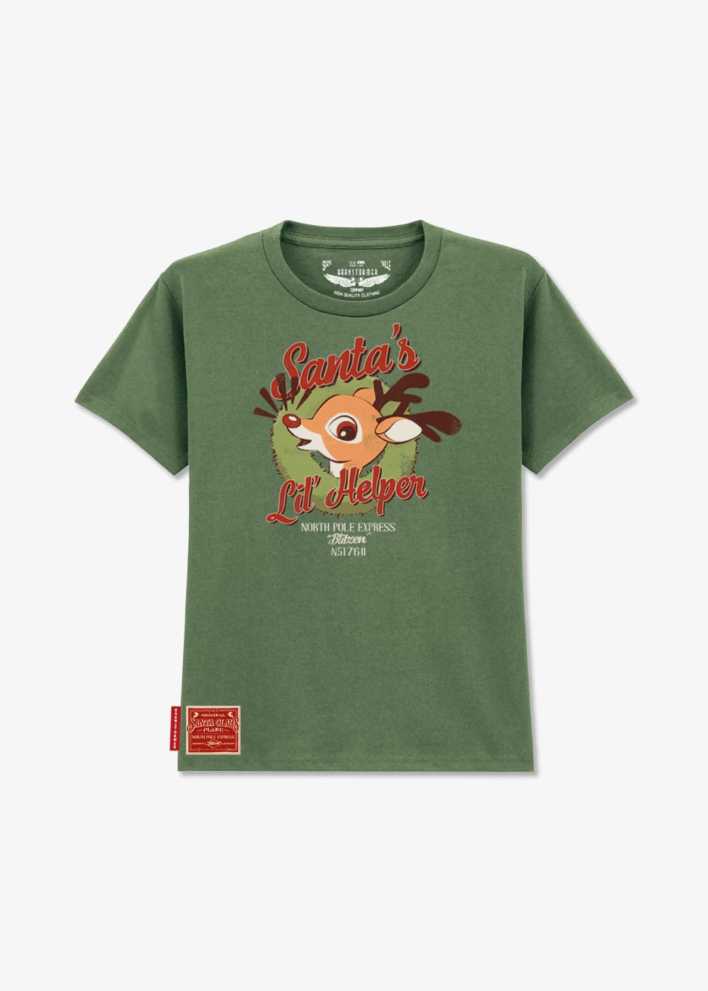 T-shirt enfant "Santa's Lil'Helper" | Barnstormer