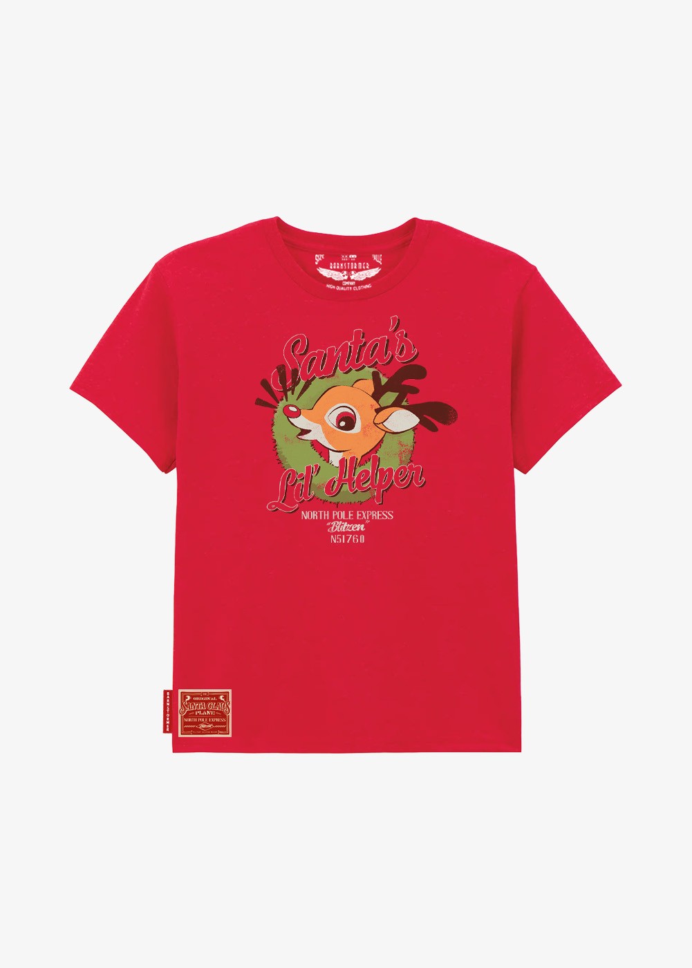 T-shirt enfant "Santa's Lil'Helper" | Barnstormer