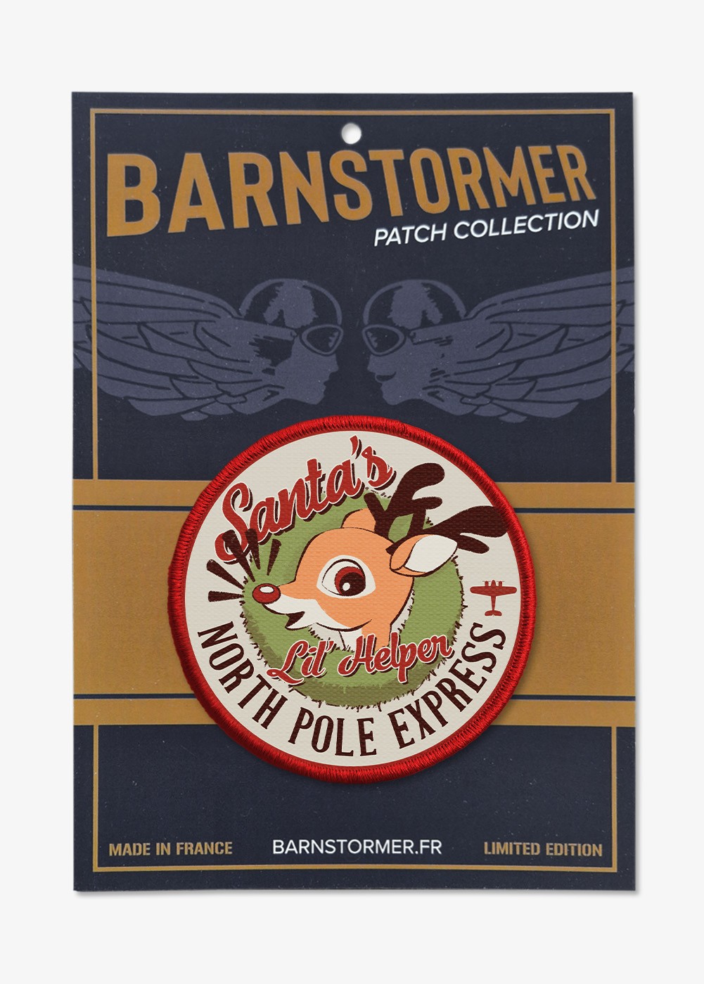 Patch "Santa's Lil Helper" | Barnstormer