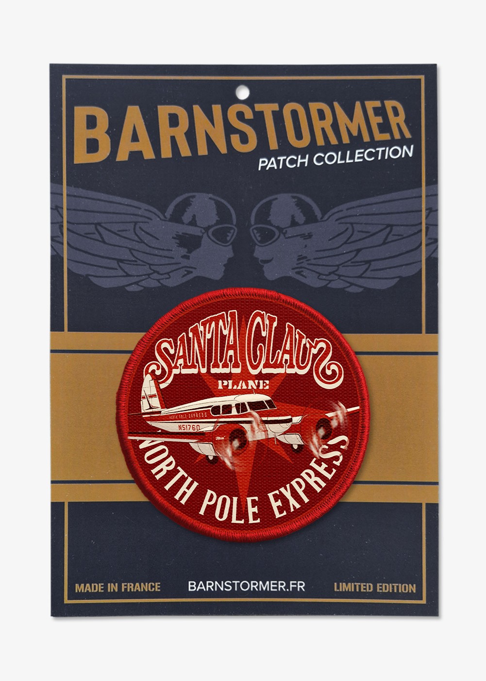 Patch "Santa Claus plane" | Barnstormer