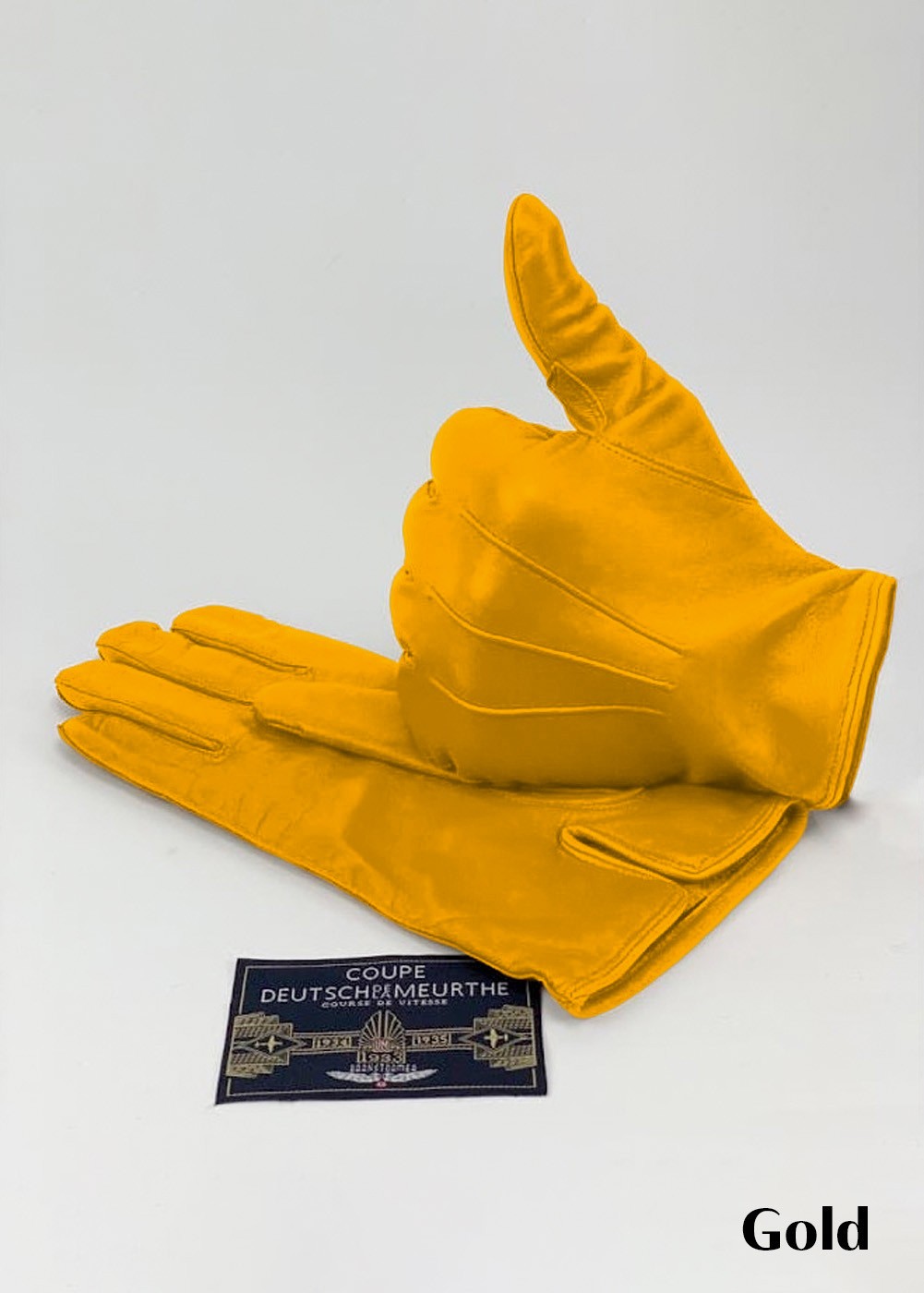 Gants en cuir Gold "Coupe Deutsch de la Meurthe" | Barnstormer