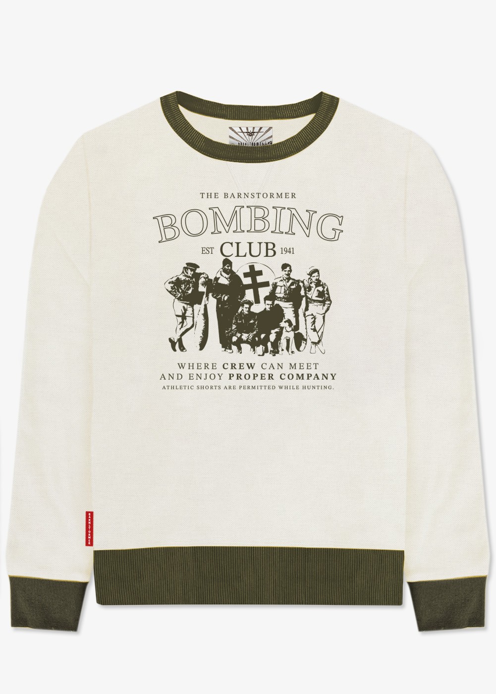 "Bombing Club" sweat | Barnstormer