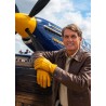 Leather Gloves Gold Coupe Deutsch | Barnstormer