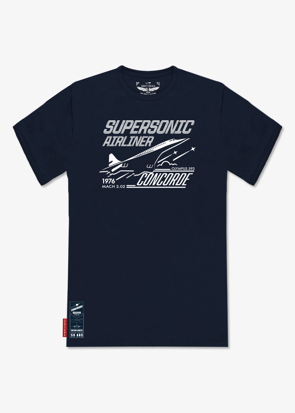 T-shirt "Concorde The Supersonic Airliner" | Barnstormer