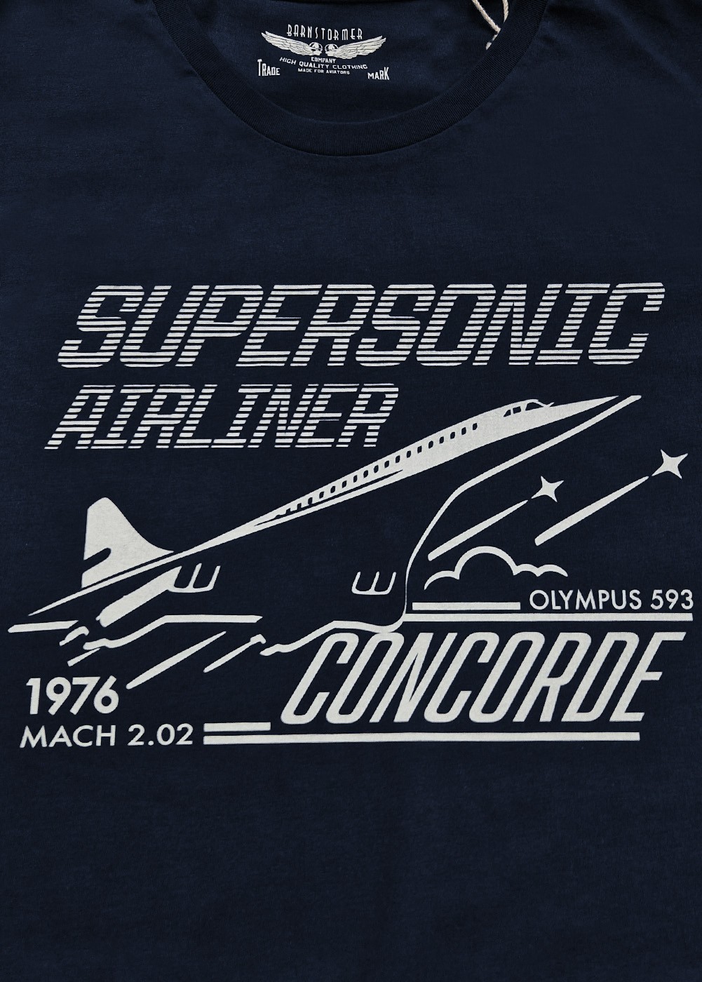 T-shirt "Concorde The Supersonic Airliner" | Barnstormer