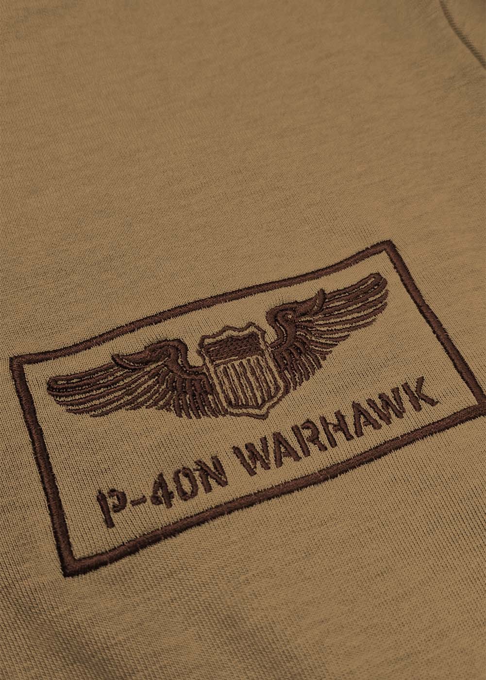 Pull demi-zippé "P-40N Warhawk Tom-kat" | Barnstormer