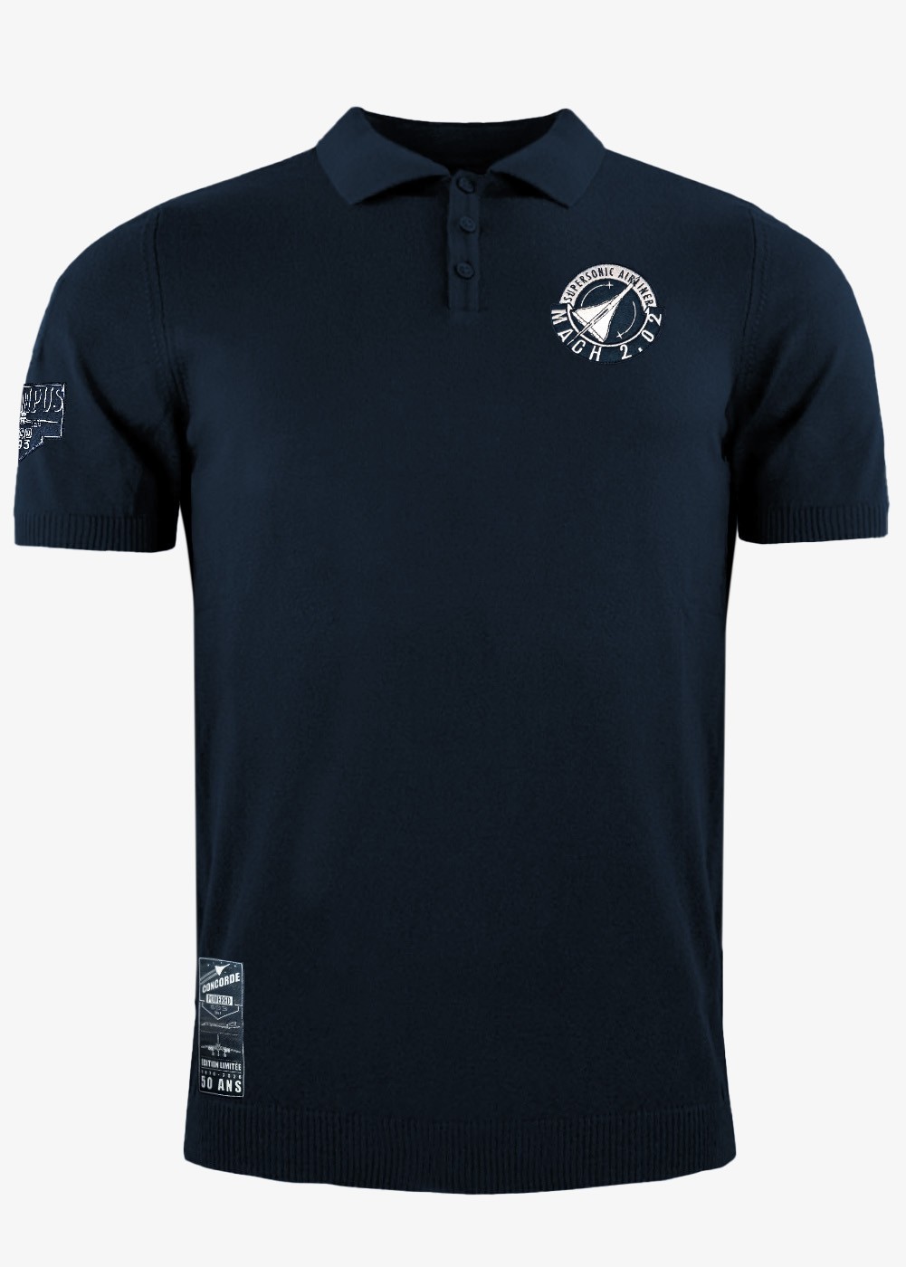 "Concorde The Supersonic Airliner" Polo | Barnstormer