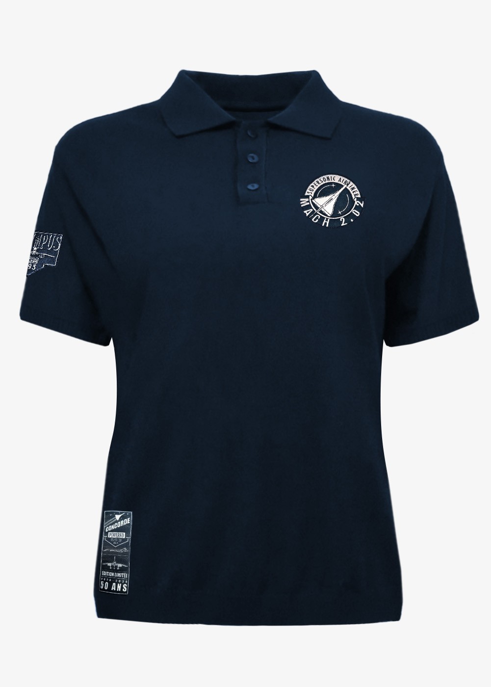 "Concorde The Supersonic Airliner" Polo | Barnstormer