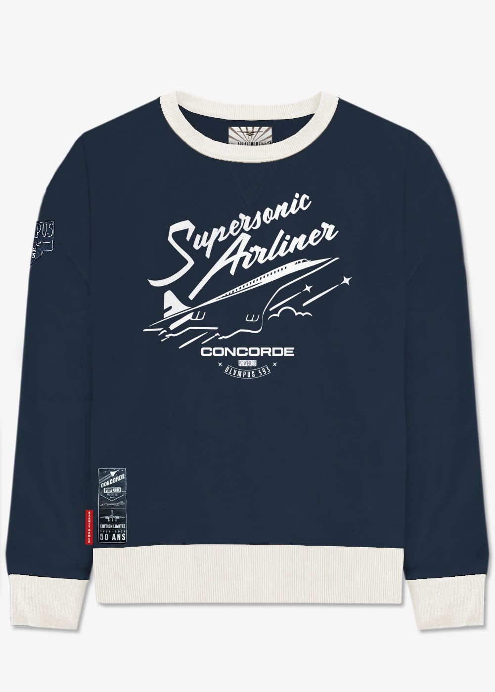 "Concorde The Supersonic Airliner" sweat | Barnstormer