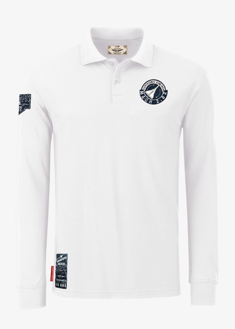 "Concorde The Supersonic Airliner" long sleeves polo | Barnstormer